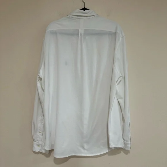 Ralph Lauren Men's White mesh Shirt. Size XXL. - Picture 5 of 11